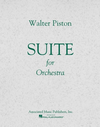 Walter Piston, Suite For Orchestra No.1 Orchestra Partitur