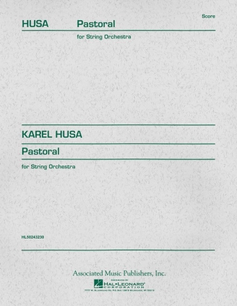 Karel Husa, Pastorale Orchestra Partitur