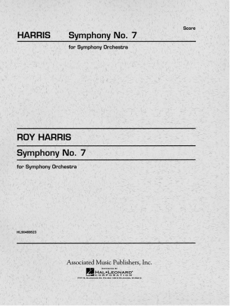 Roy Harris, Symphony No. 7 Orchestra Partitur