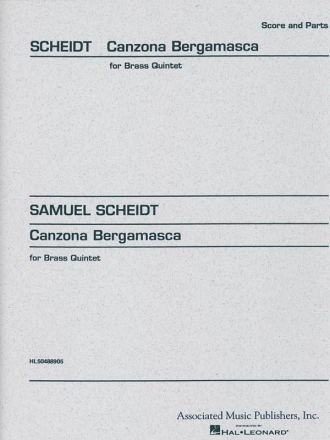 Samuel Scheidt, Canzone Bergamasca Blechblserquintett Buch