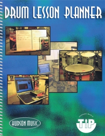 Drum Lesson Planner Schlagzeug Buch