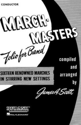 March Masters Folio for Band Alto Clarinet Stimme