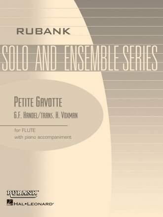 Georg Friedrich Hndel, Petite Gavotte Flute Buch