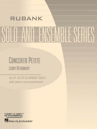 Leroy Ostransky, Concerto petite Alto Clarinet Buch