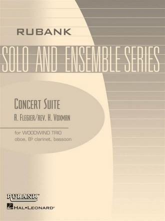 Concert Suite for oboe, clarinet and bassoon score and parts