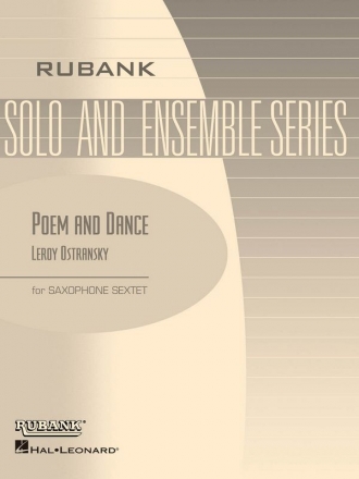 Leroy Ostransky, Poem and Dance 6 Saxes Buch