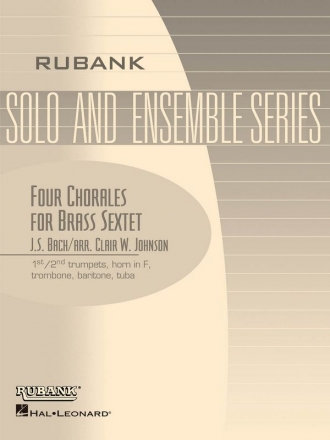 Johann Sebastian Bach, Four Chorales for Brass Sextett Brass Sextet Buch