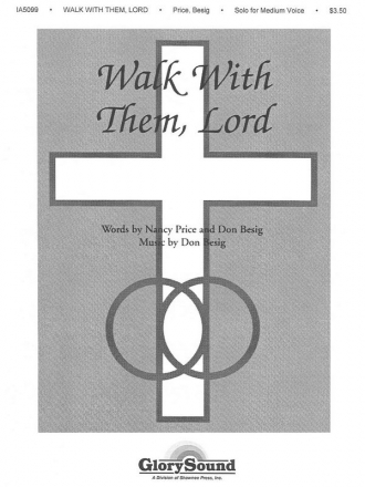 Don Besig, Walk with Them Lord Vocal Blatt