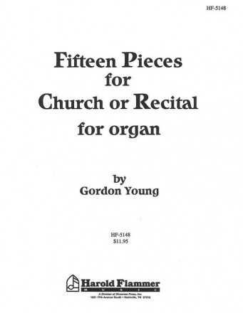 Gordon Young, Pieces(15) Orgel Buch