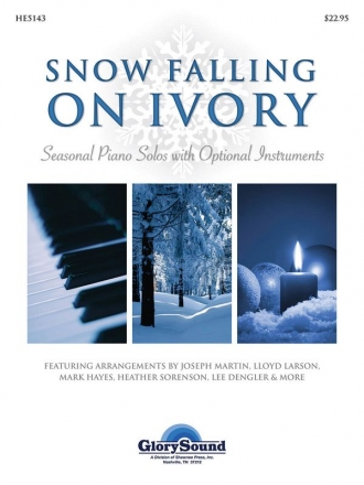 Snow Falling on Ivory Klavier Buch