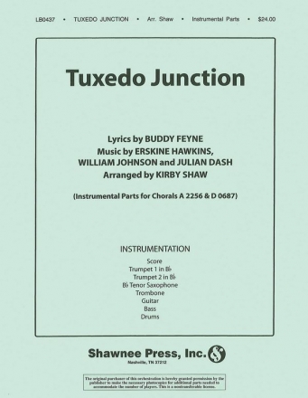 Tuxedo Junction Chor Buch