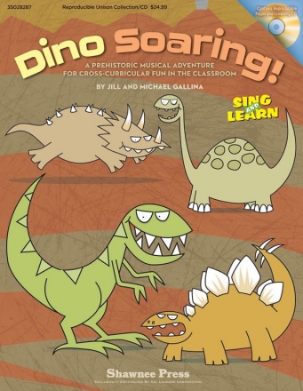 Jill Gallina_Michael Gallina, Dino Soaring! Unison Buch + CD