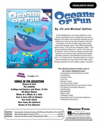 Jill Gallina_Michael Gallina, Oceans of Fun  CD