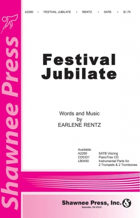 Earlene Rentz, Festival Jubilate SATB Chorpartitur