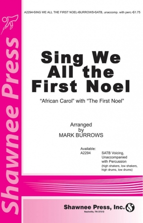 Traditional, Sing We All the First Noel SATB Chorpartitur