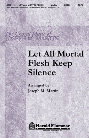 Let All Mortal Flesh Keep Silence Chor Chorpartitur