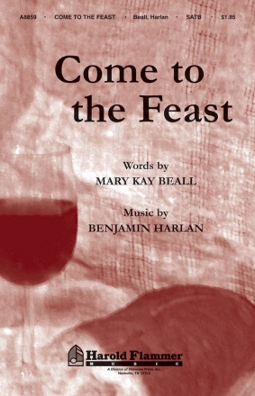 Come to the Feast SATB Chorpartitur