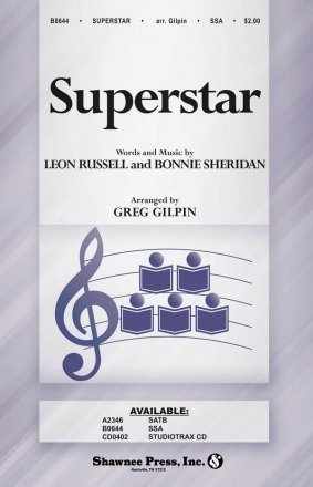 Bonnie Sheridan_Leon Russell, Superstar SSA Chorpartitur