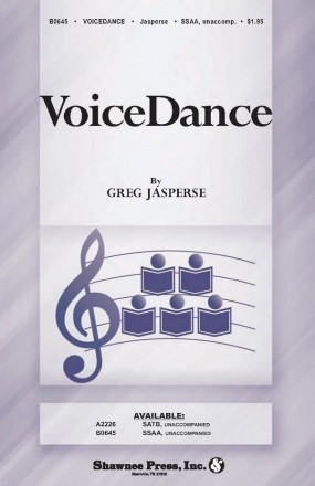 Greg Jasperse, VoiceDance SSAA Chorpartitur