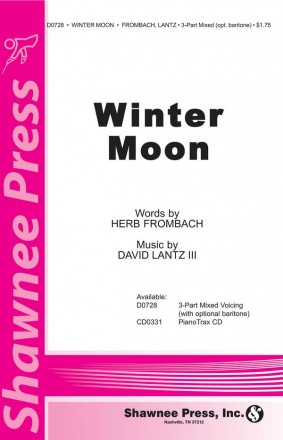 David Lantz III_Herb Frombach, Winter Moon 3-Part Mixed, opt. baritone Chorpartitur