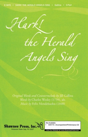 Hark! The Herald Angels Sing 2-Part Choir Chorpartitur