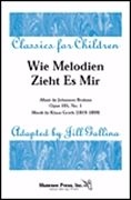 Johannes Brahms, Wie Melodien Zieht Es Mir 2-Part Choir Chorpartitur