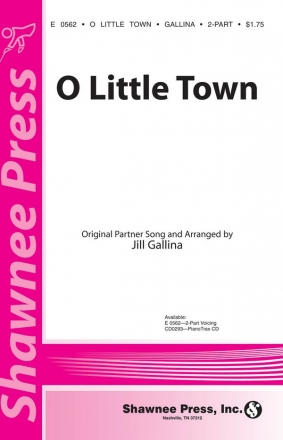 O Little Town 2-Part Choir Chorpartitur