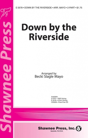 Down by the Riverside 2-Part Choir Chorpartitur