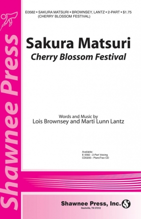 Sakura Matsuri (Cherry Blossom Festival) 2-Part Choir Chorpartitur