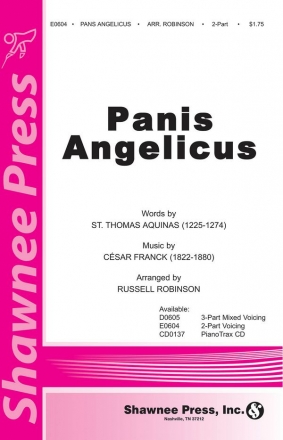 Csar Franck, Panis Angelicus 2-Part Choir Chorpartitur