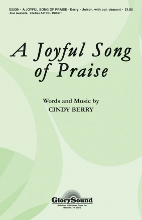 Joyful Song of Praise, A Chor Chorpartitur