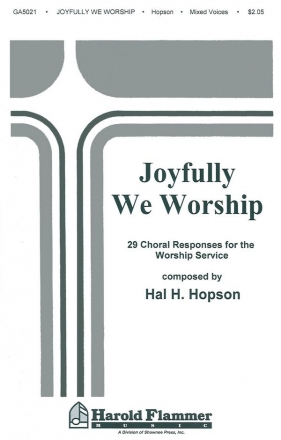 Joyfully We Worship SATB Chorpartitur