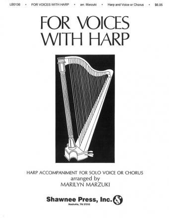 Marilyn Marzuki, For Voices with Harp Voices and Harp Chorpartitur