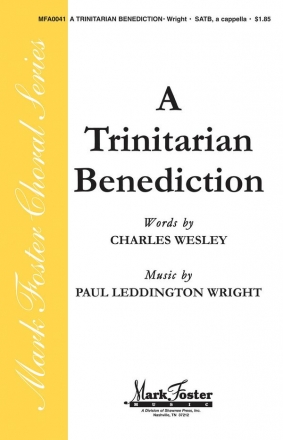 A Trinitarian Benediction SATB Chorpartitur