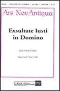 J. Gallus Handl, Exsultate Justi in Domino SATB a Cappella Chorpartitur