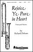 Rejoice, Ye Pure in Heart SATB Chorpartitur