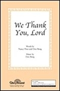 Don Besig_Nancy Price, We Thank You, Lord SATB Chorpartitur