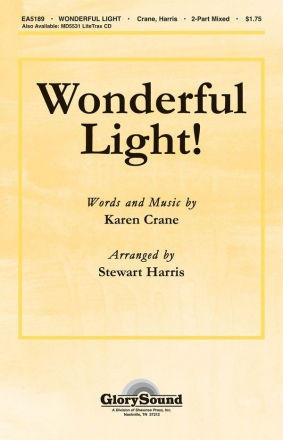 Karen Crane, Wonderful Light! 2-Part Choir Chorpartitur