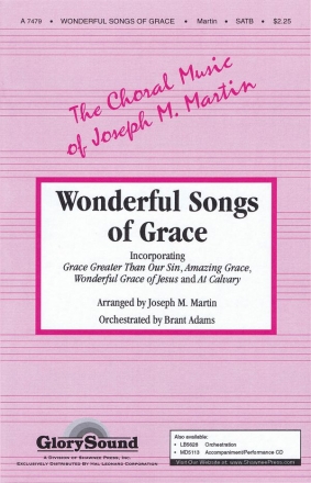 Wonderful Songs of Grace SATB Chorpartitur