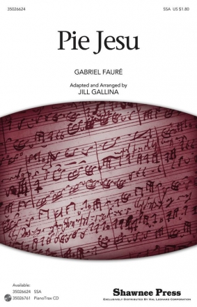 Gabriel Faur, Pie Jesu SSA Chorpartitur