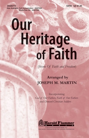 Our Heritage of Faith SATB Chorpartitur