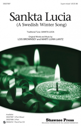 Lois Brownsey_Marti Lunn Lantz, Sankta Lucia 3-Part Choir Chorpartitur