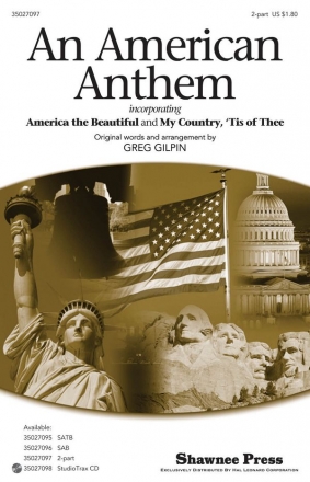 An American Anthem 2-Part Choir and Piano Chorpartitur