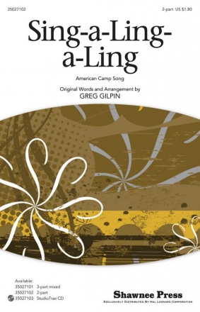 Sing-a-Ling-a-Ling 2-Part Choir Chorpartitur