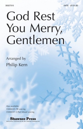 God Rest You Merry, Gentlemen SATB Chorpartitur