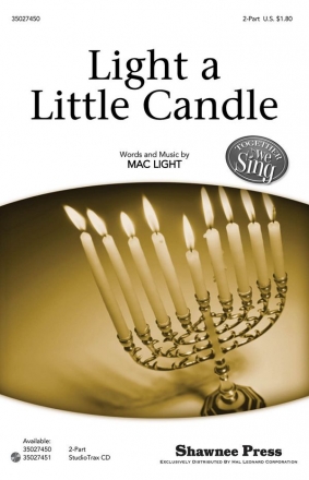 Mac Light, Light a Little Candle 2-Part Choir Chorpartitur