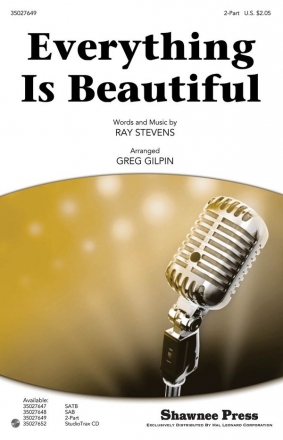 Ray Stevens, Everything Is Beautiful 2-Part Choir Chorpartitur