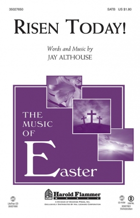 Jay Althouse, Risen Today! SATB Chorpartitur