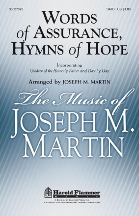 Words of Assurance, Hymns of Hope SATB Chorpartitur