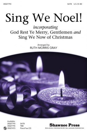 Sing We Noel! SATB Chorpartitur